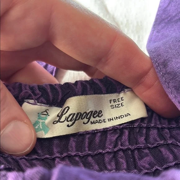 Elegant Purple Sleeveless Dress - Picture 2 of 12